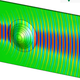 Note how the waves don’t distribute along the surface of the object. Credit: Dr La Spada/Queen Mary University of London